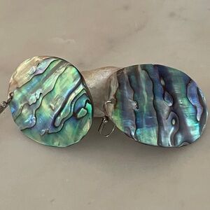 Gorgeous Abalone Shell Earrings.
